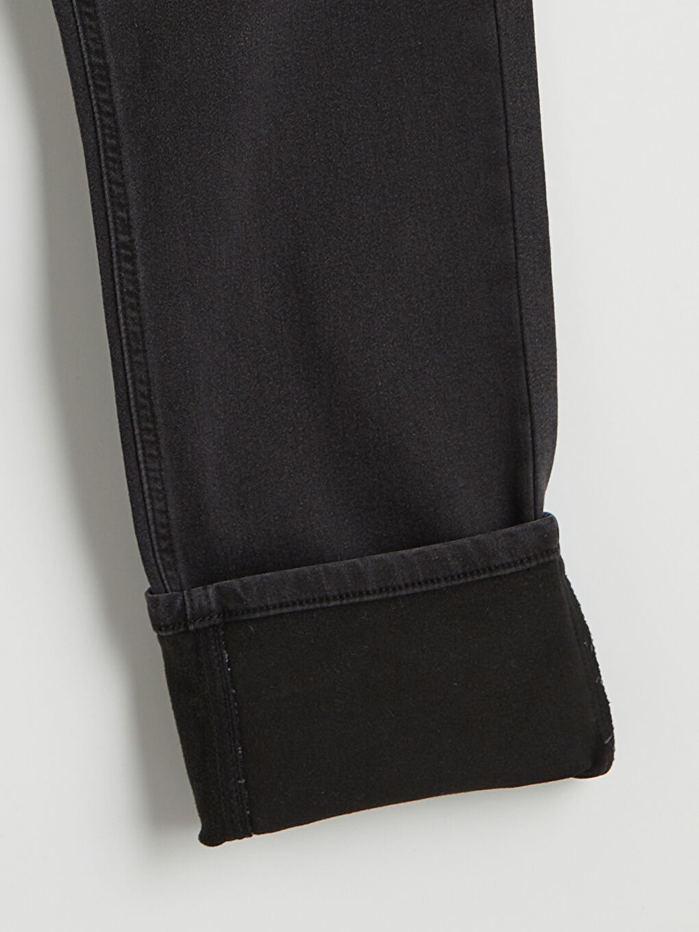 Antrasit 779 Regular Fit İçi Polarlı Kışlık Erkek Jean Pantolon-1