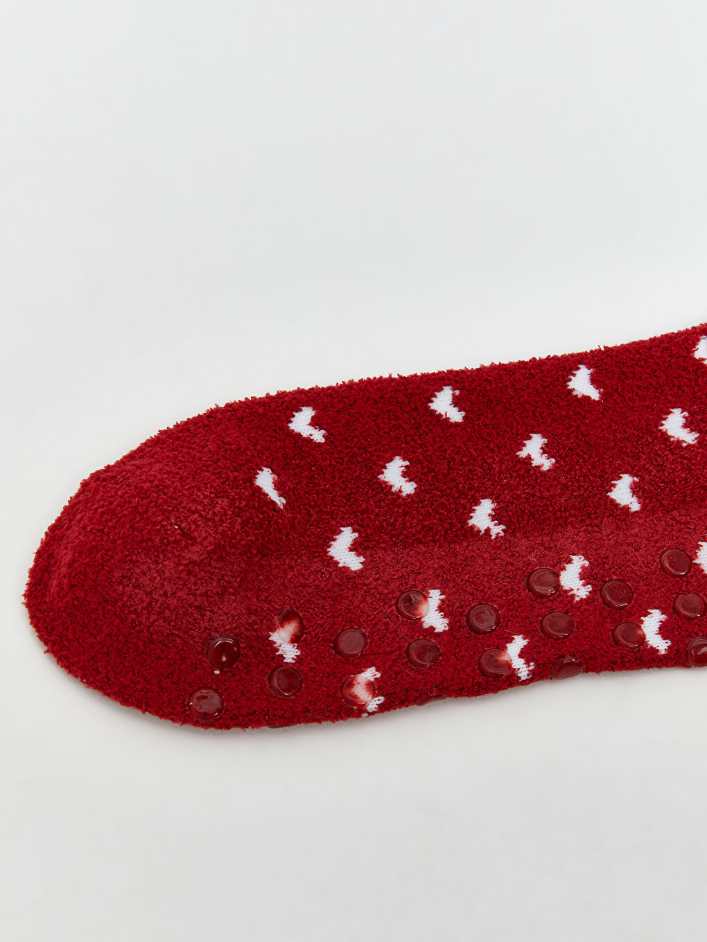 Woman RED Homewear Socks-1