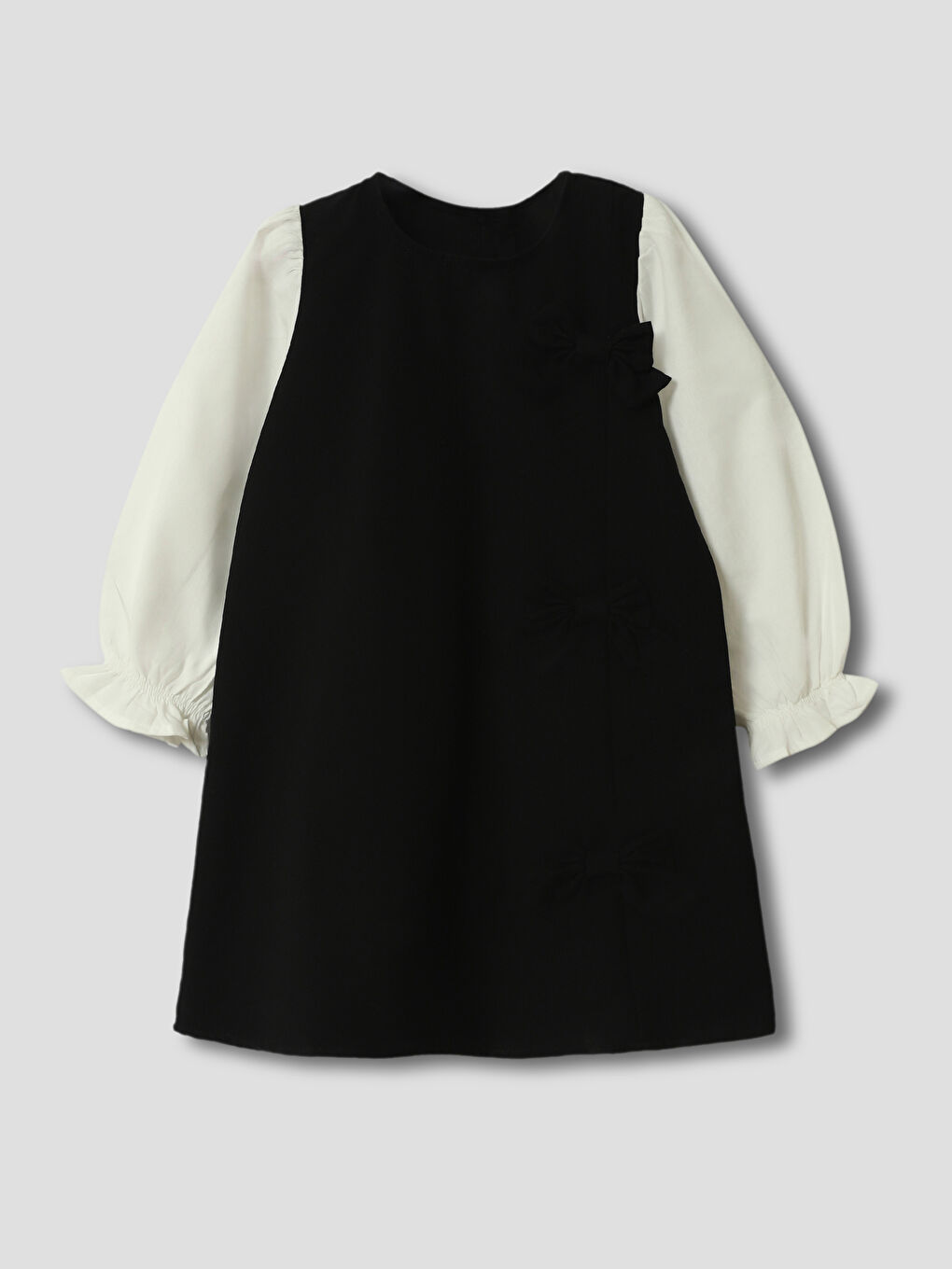 Robe Col Rond pour Filles