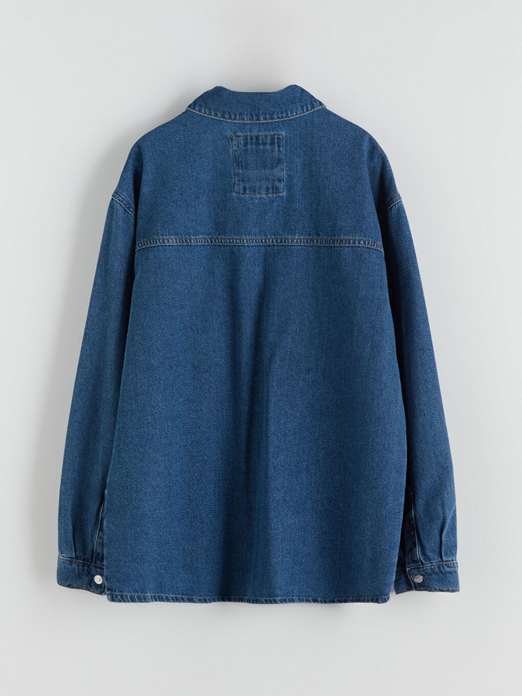 LCW Jeans Relaxed Fit Long Sleeve Men's Denim Shirt -W5G165Z8-309