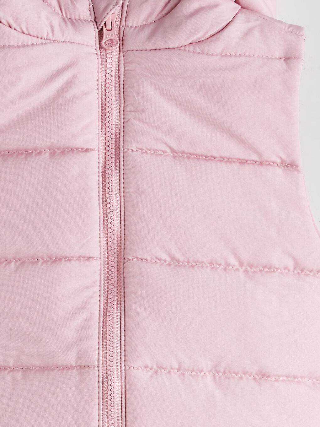 Lila Kapüşonlu Kız Çocuk Şişme Yelek-2