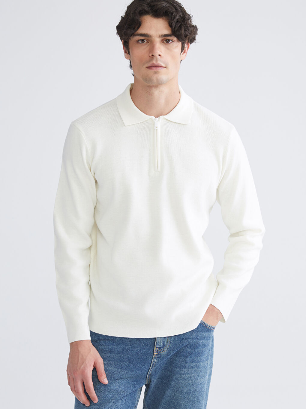 Man ECRU Sweater