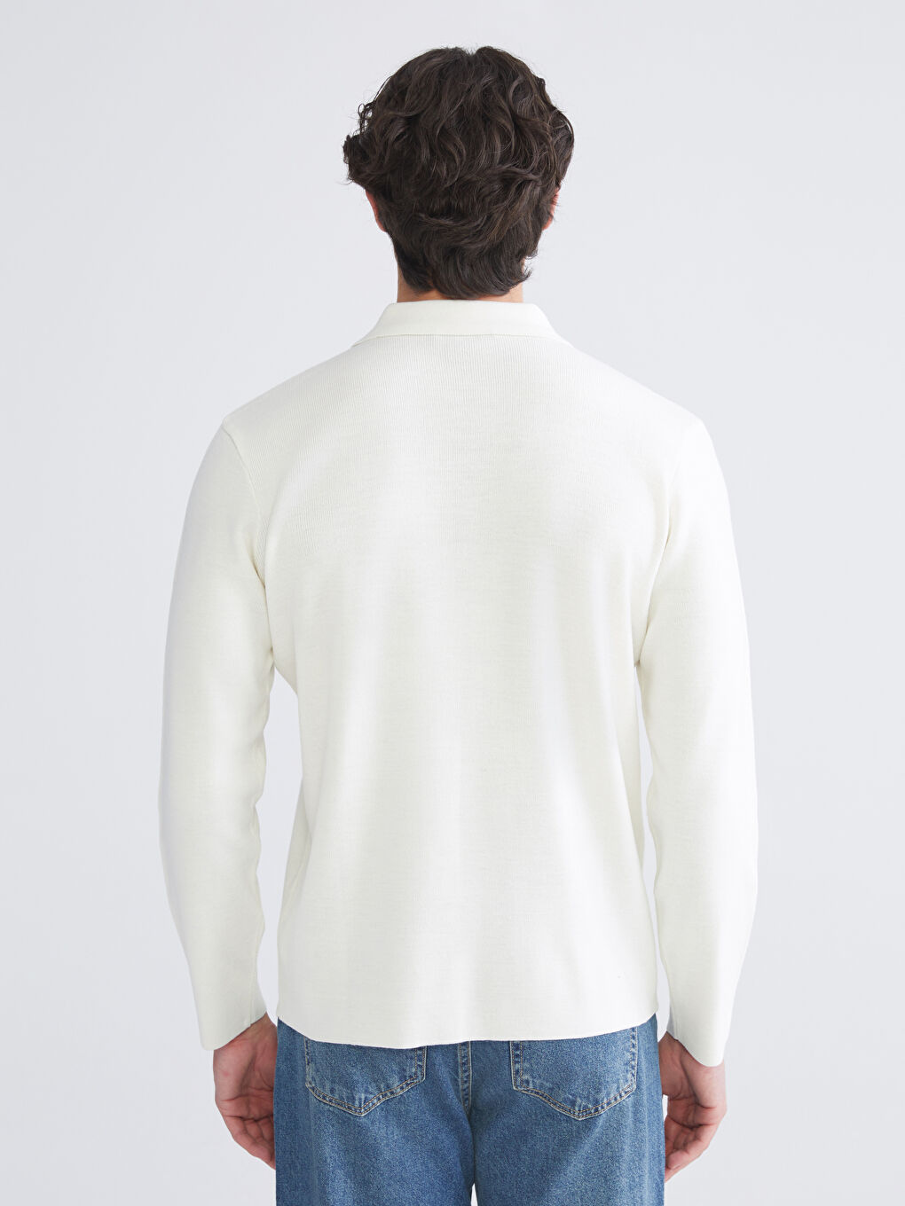Man ECRU Sweater-3
