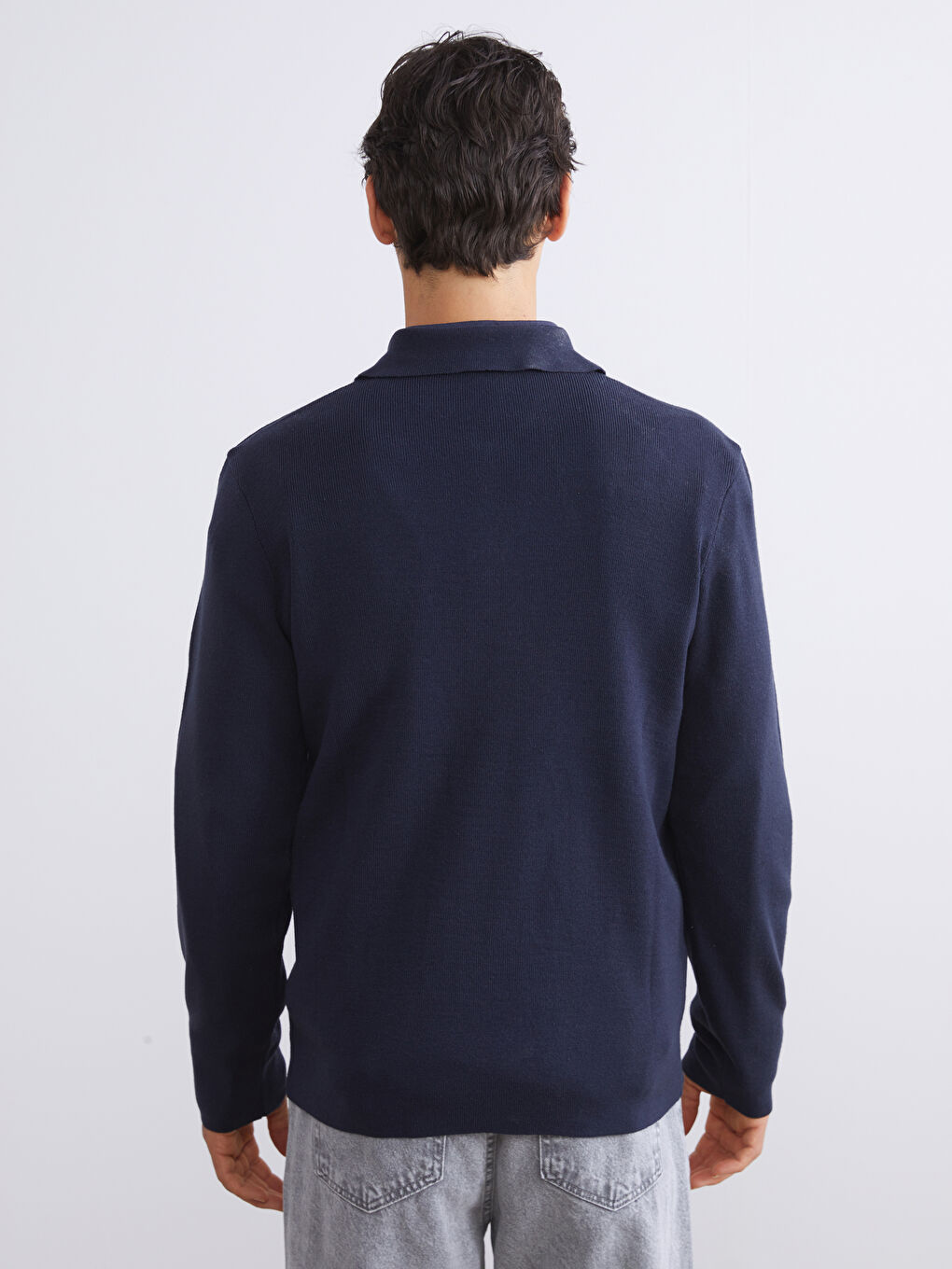 Man NAVY Sweater-3