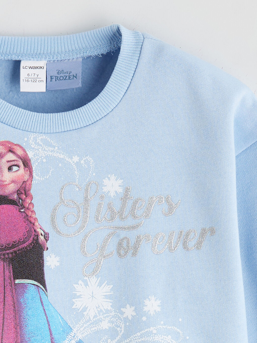 Elsa Printed Girls' Sweatshirt-1