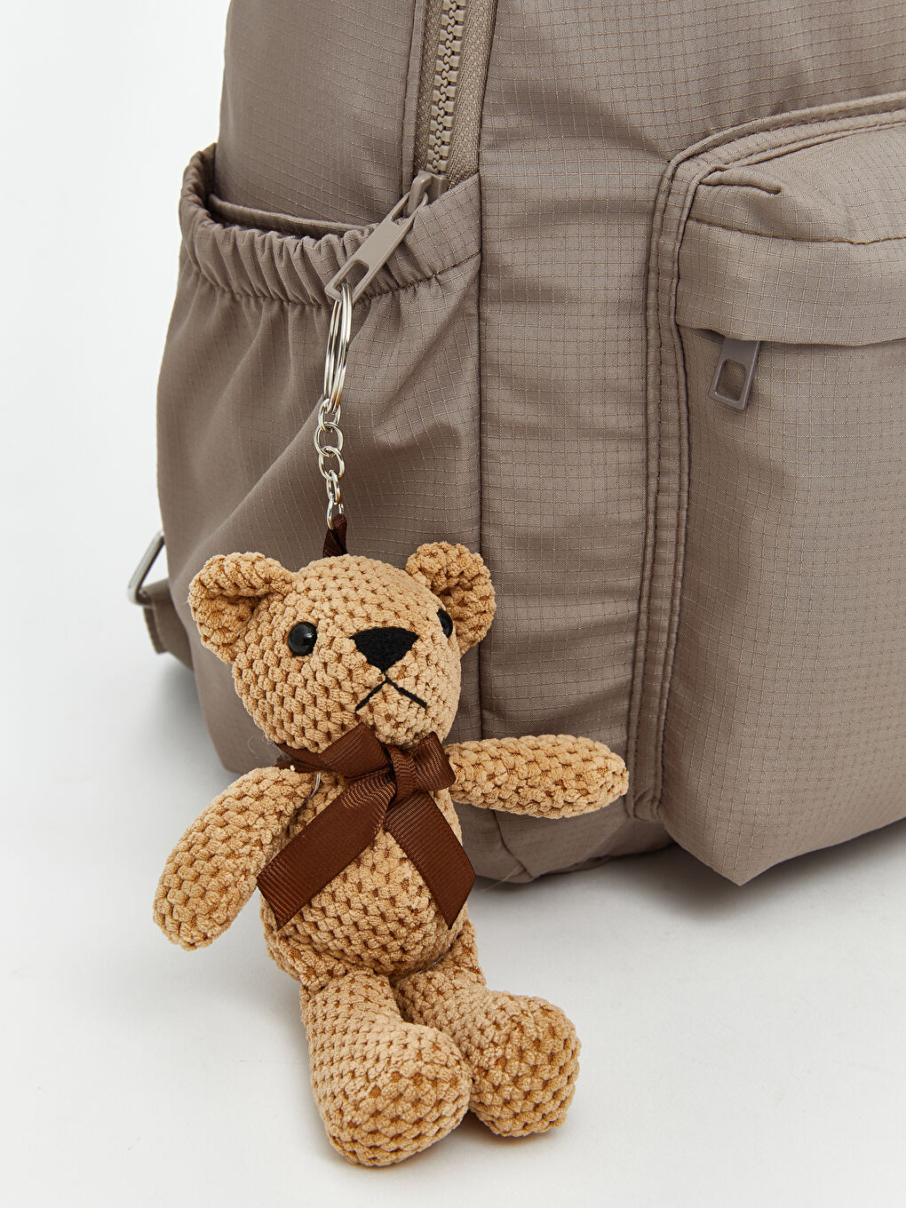 Kahverengi Ayarlanabilir Askılı Kadın Sırt Çantası-1