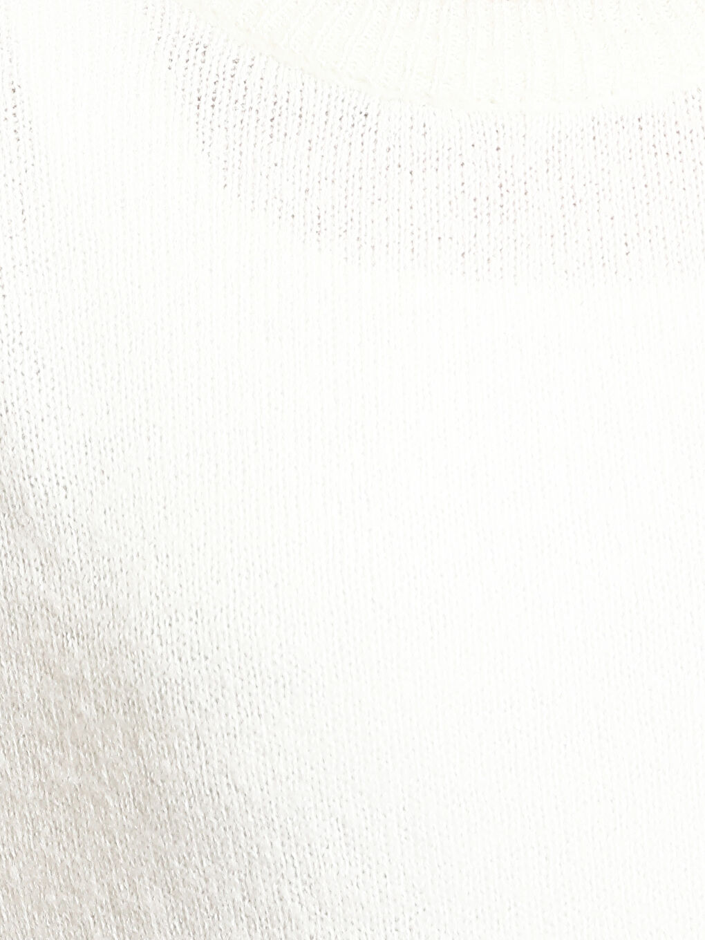 كنزة صوفية تريكو فضفاضة واسعة الحجم بياقة دائرية للنساء-4