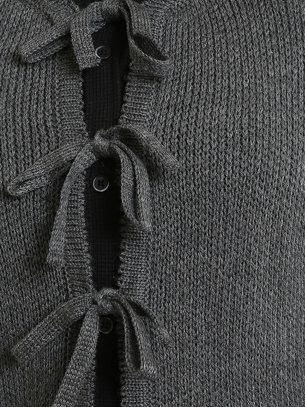 Crew Neck Women's Knitwear Waistcoat-2