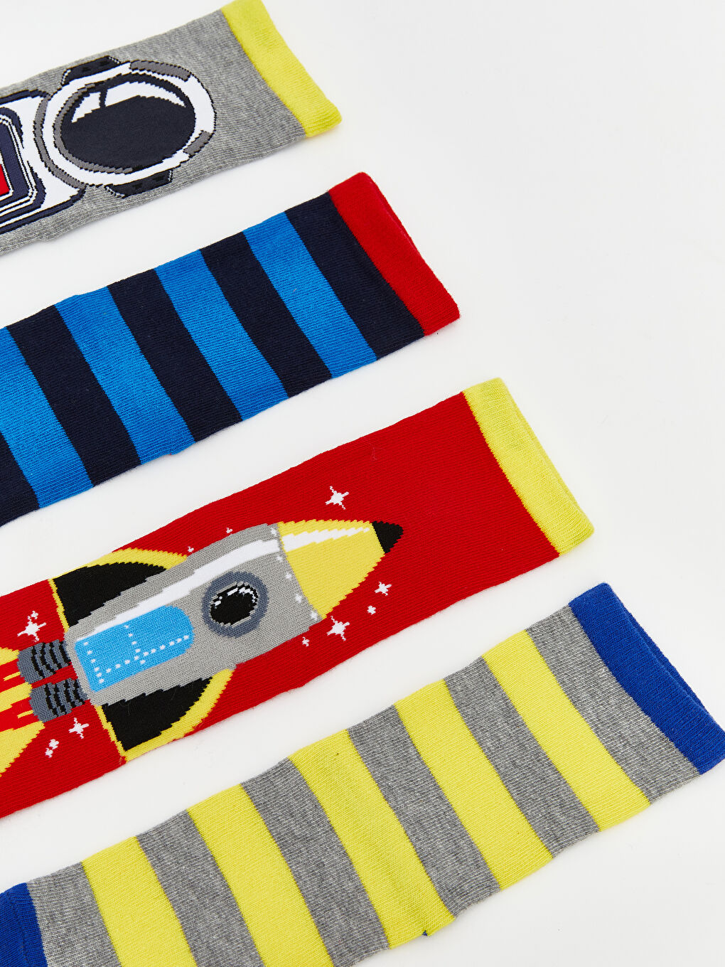 Узорчатые носки до щиколотки для мальчиков, набор из 7 предметов-1