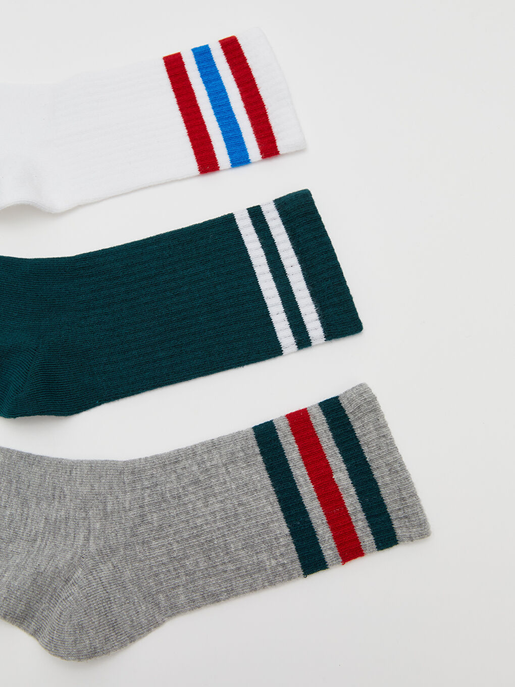 Striped Boys' Ankle Socks 5 Pack-1