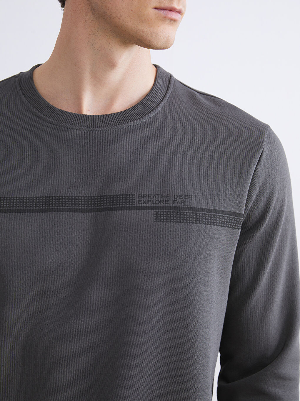 Sweat-shirt pour Hommes à Col Rond-5