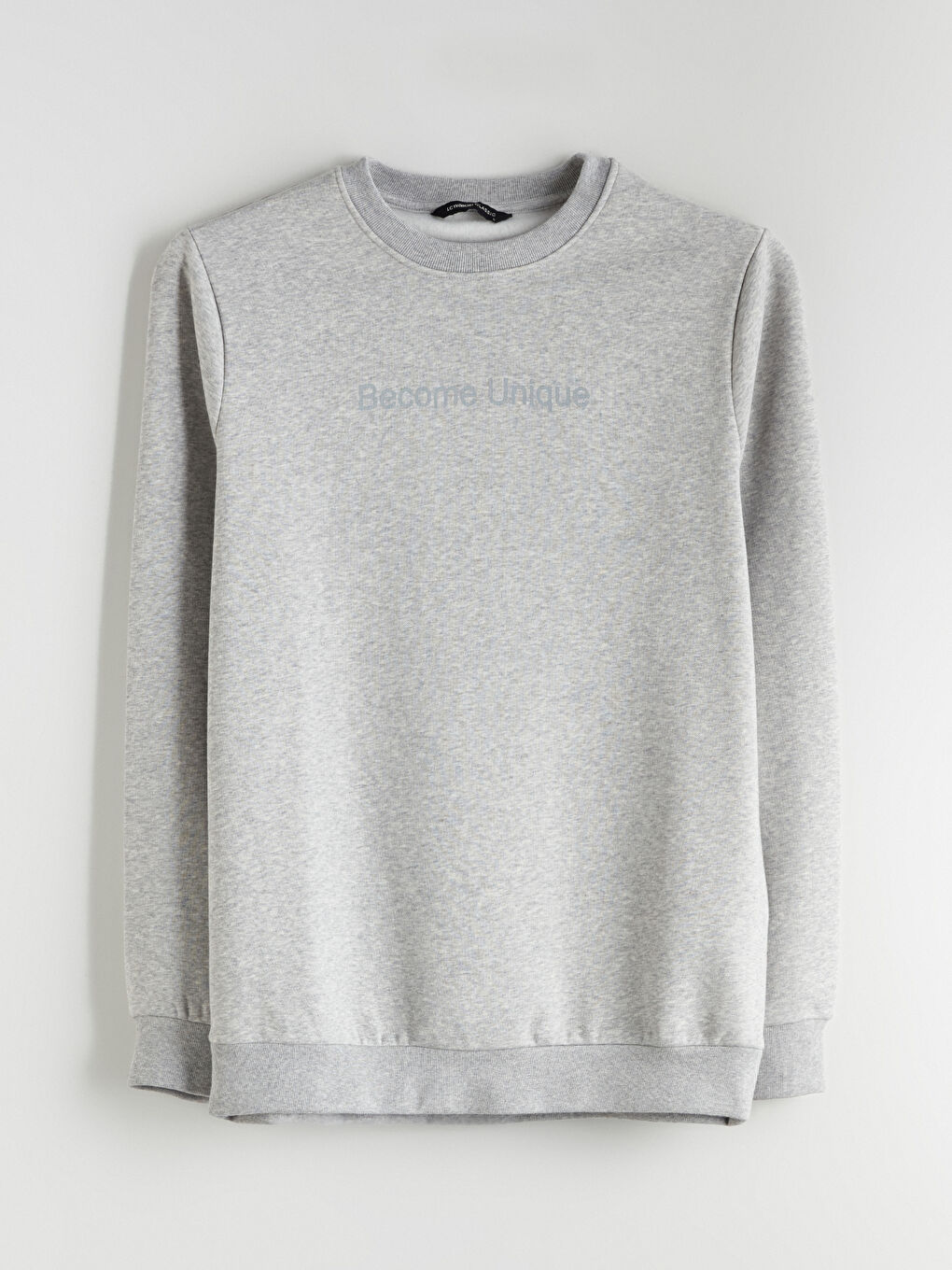 سويت شيرت للرجال مطبوع بياقة دائرية-5