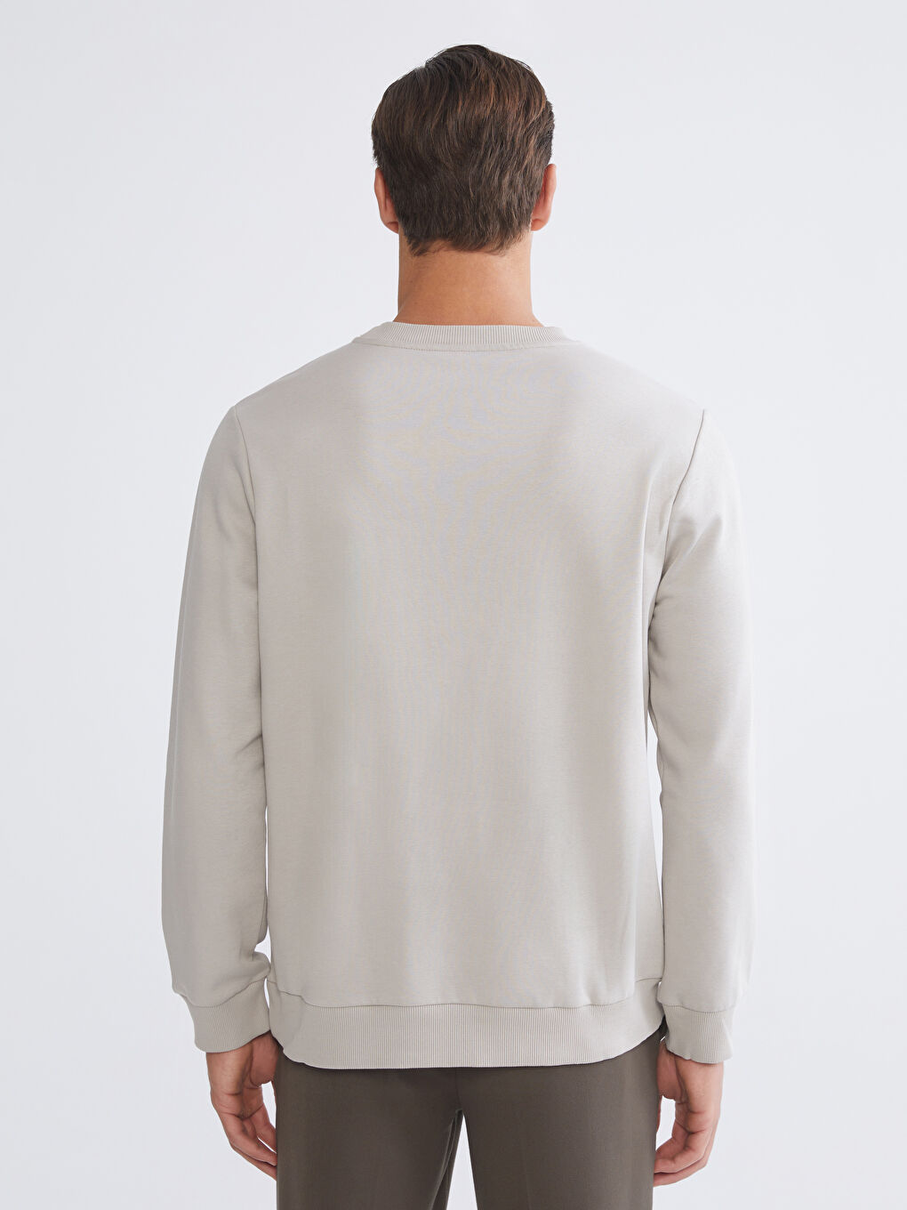Sweat-shirt Imprimé pour Hommes à Col Rond-3