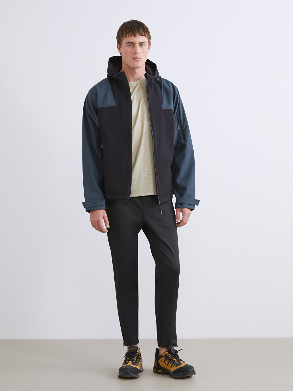 Kapuzensweatshirt für Herren mit Reißverschluss-1