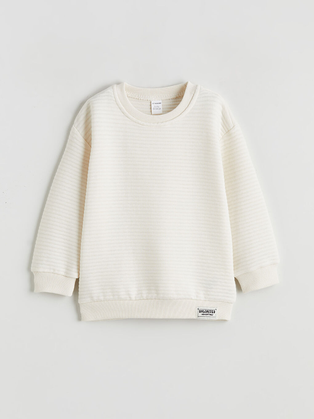 Суитшърт с кръгло деколте за момчета