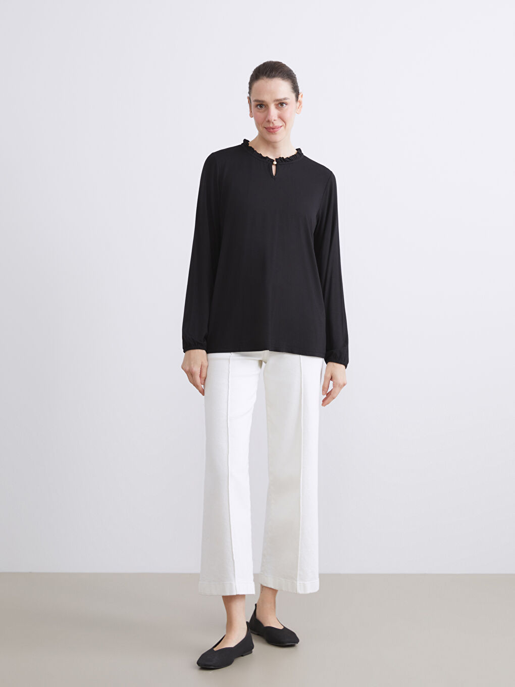 Woman BLACK Blouse-2