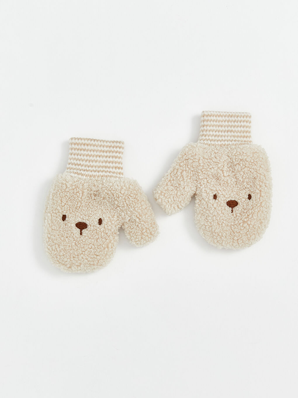 Animal Embroidered Baby Boys' Gloves
