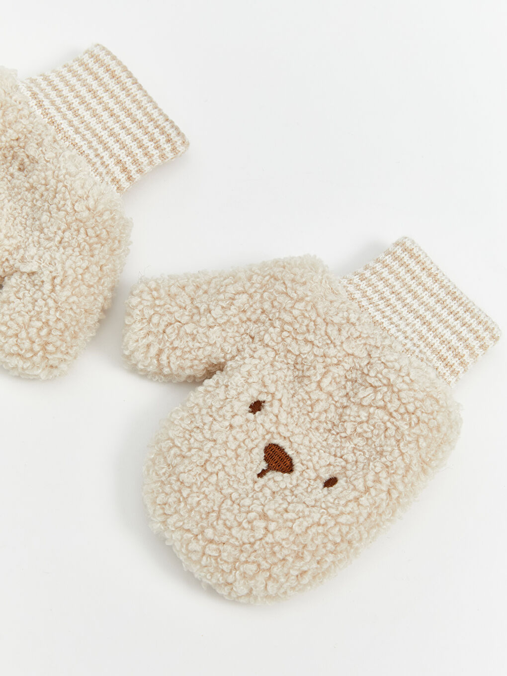 Animal Embroidered Baby Boys' Gloves-1