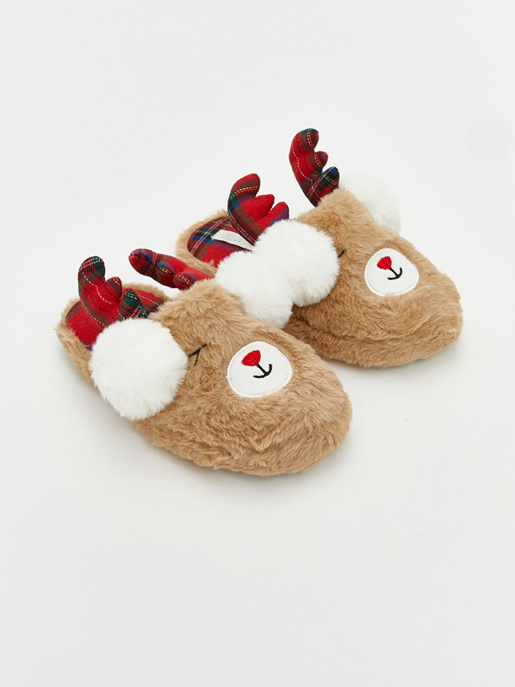 Animal Figure Plush Girls' Home Slippers