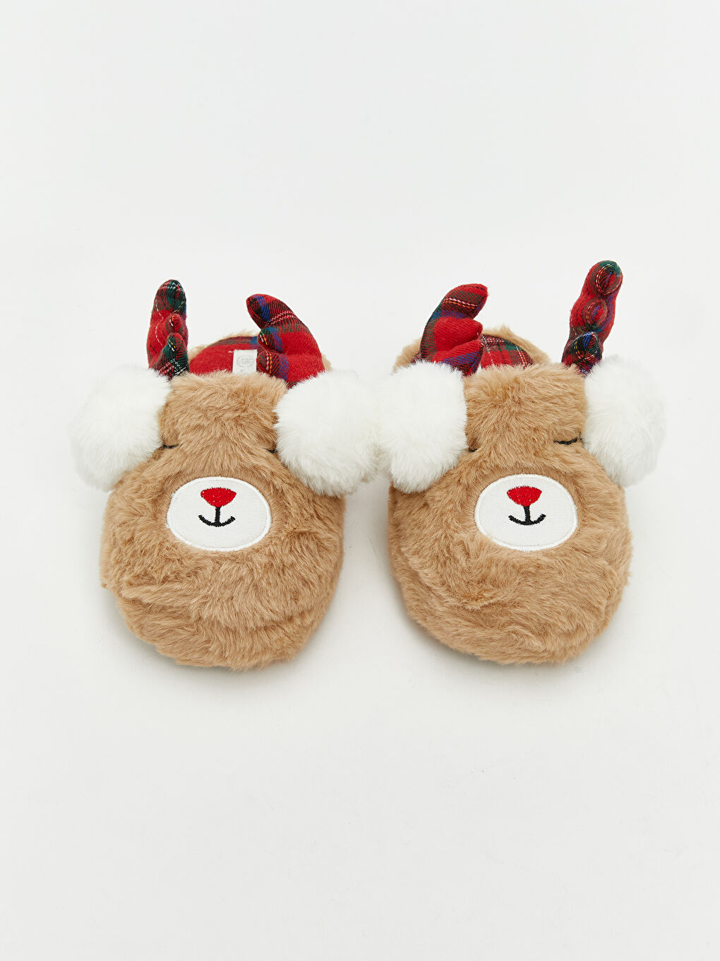 Animal Figure Plush Girls' Home Slippers-2