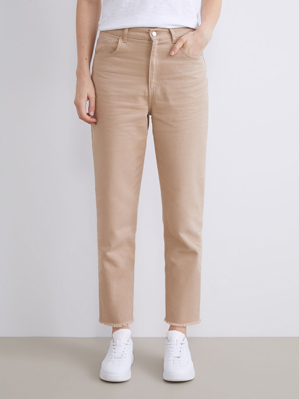 Женские брюки стандартного кроя-1