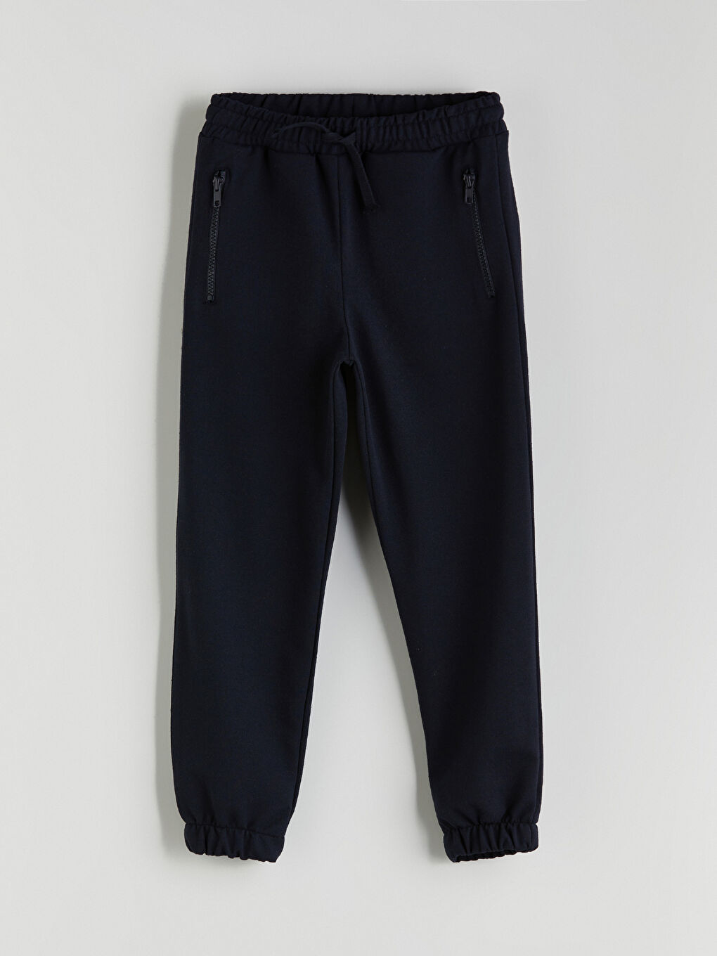 Lacivert Beli Lastikli Erkek Çocuk Jogger Eşofman Alt