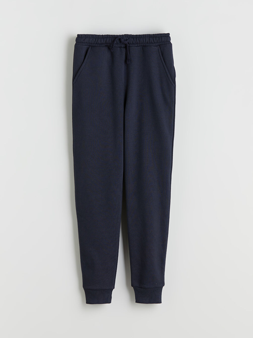 Lacivert Beli Lastikli Erkek Çocuk Jogger  Eşofman Altı