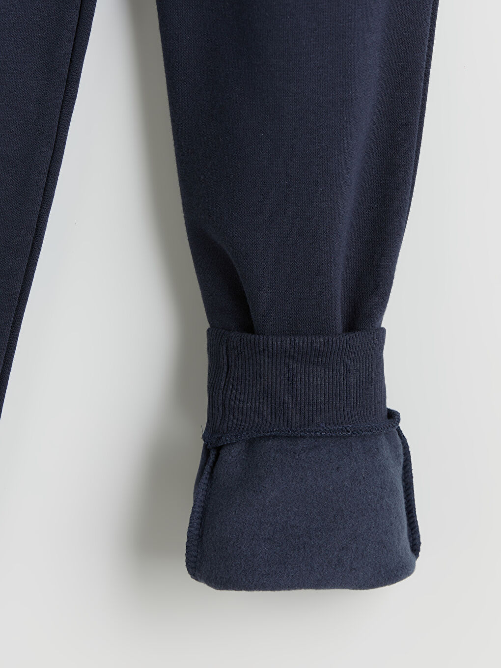 Lacivert Beli Lastikli Erkek Çocuk Jogger  Eşofman Altı-2