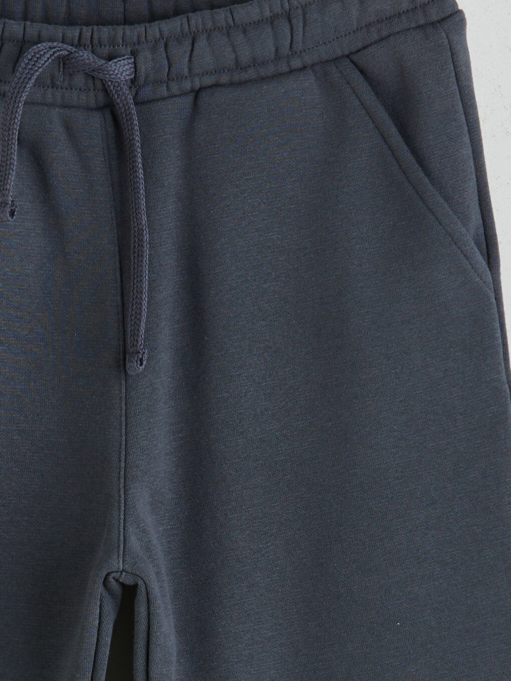 Antrasit Beli Lastikli Erkek Çocuk Jogger Eşofman Altı-2