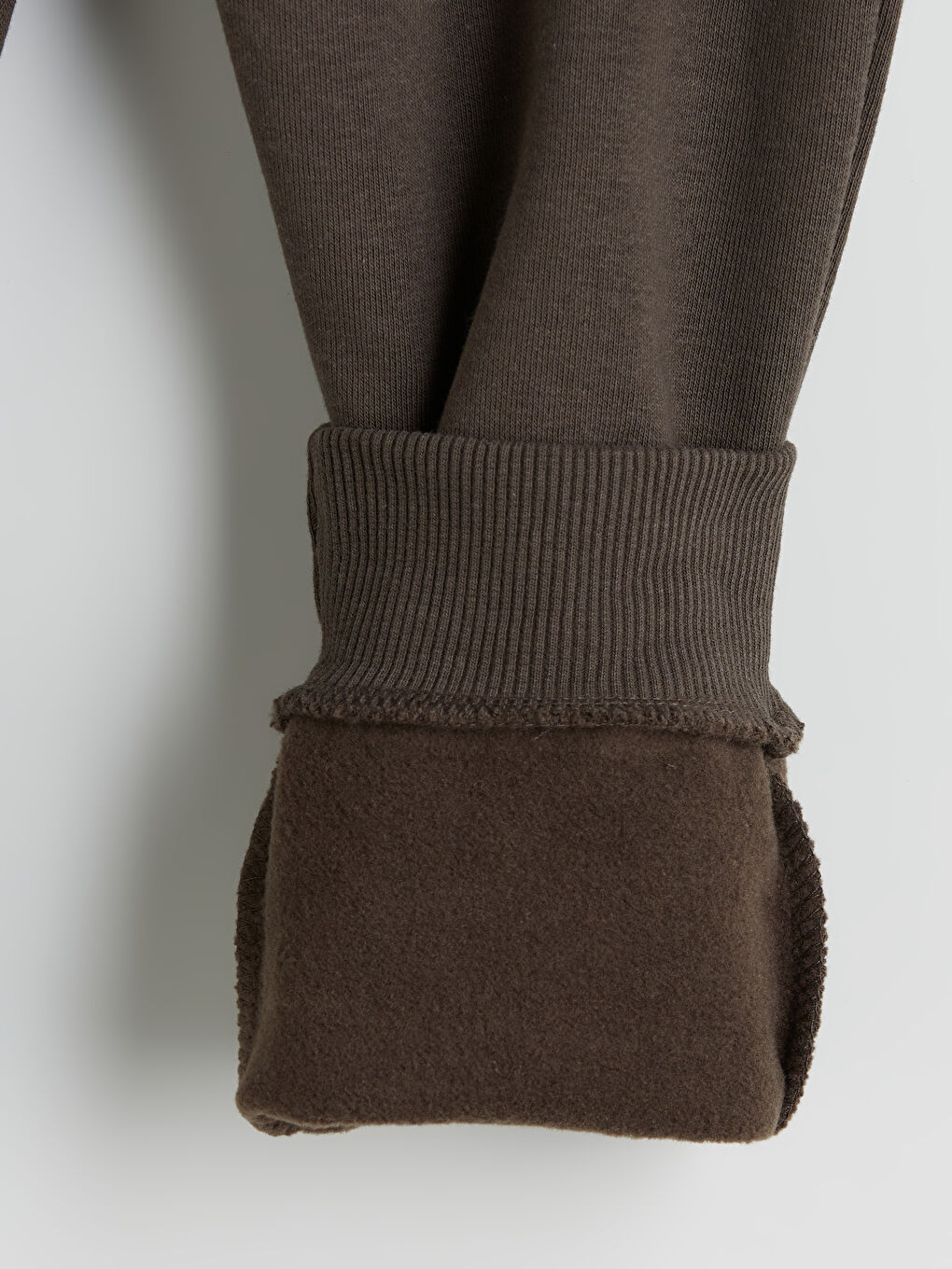 Kahverengi Beli Lastikli Erkek Çocuk Jogger  Eşofman Altı-2