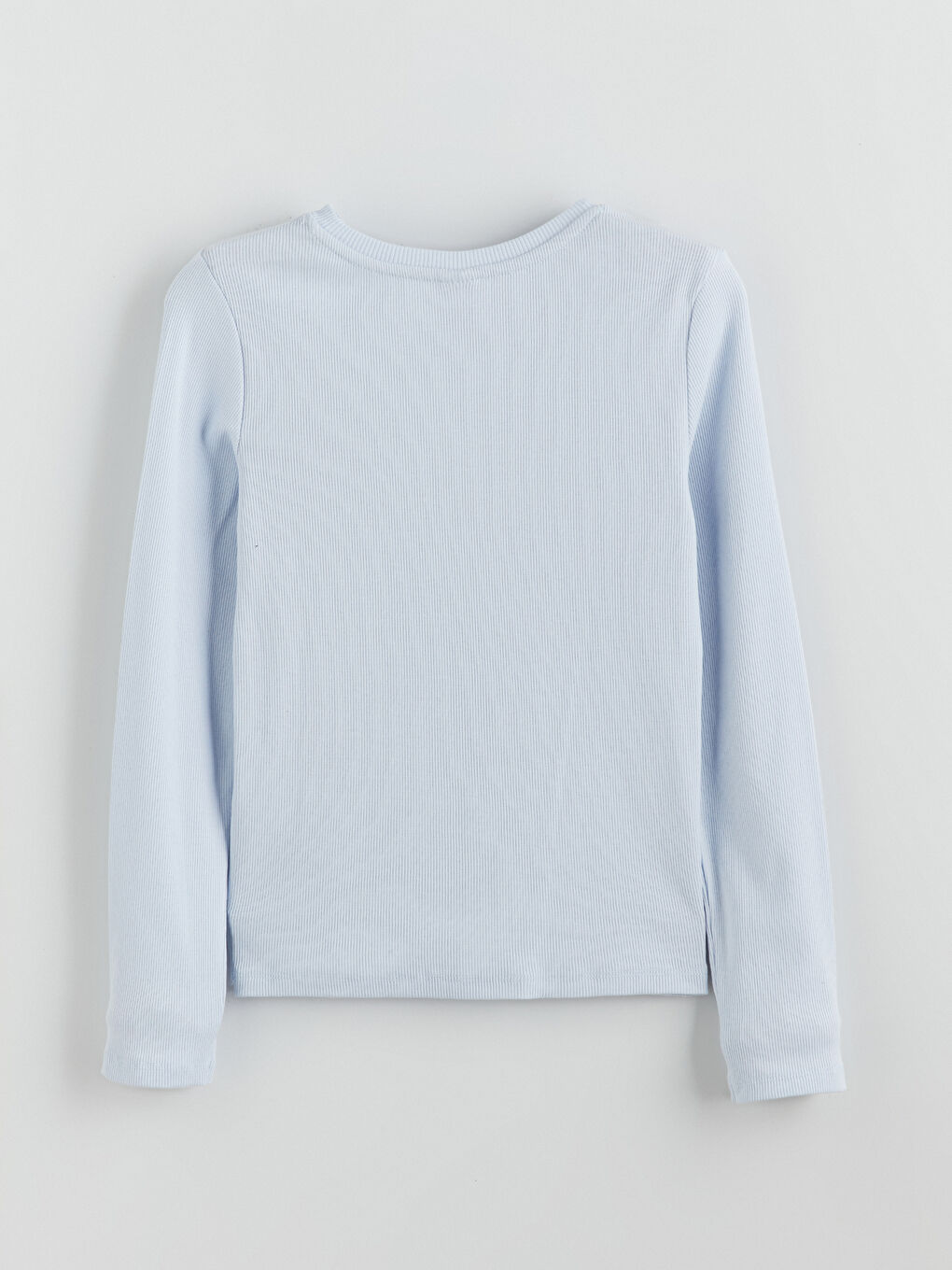 Футболка с круглым вырезом и принтом для девочек-2