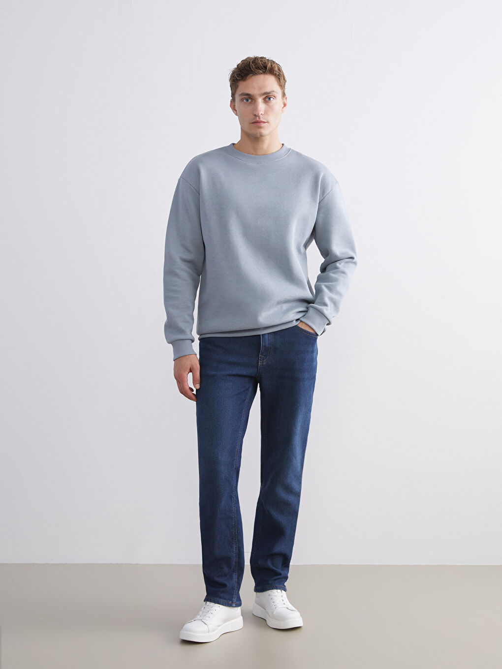 İndigo 779 Regular Fit İçi Polarlı Kışlık Erkek Jean Pantolon