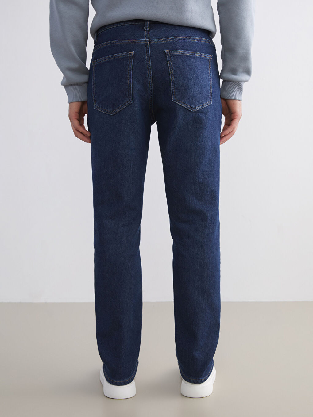 İndigo 779 Regular Fit İçi Polarlı Kışlık Erkek Jean Pantolon-3