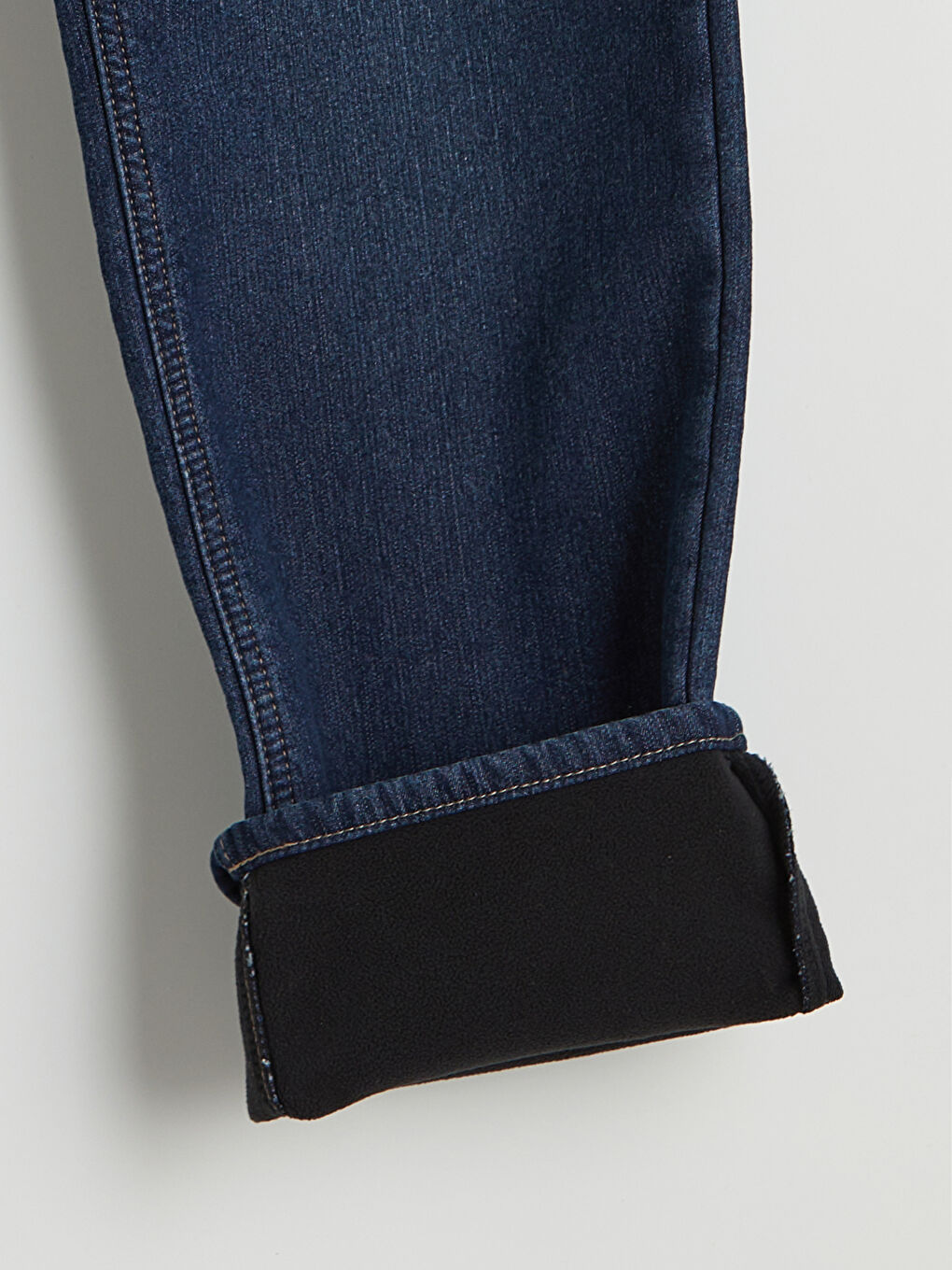 İndigo 779 Regular Fit İçi Polarlı Kışlık Erkek Jean Pantolon-1