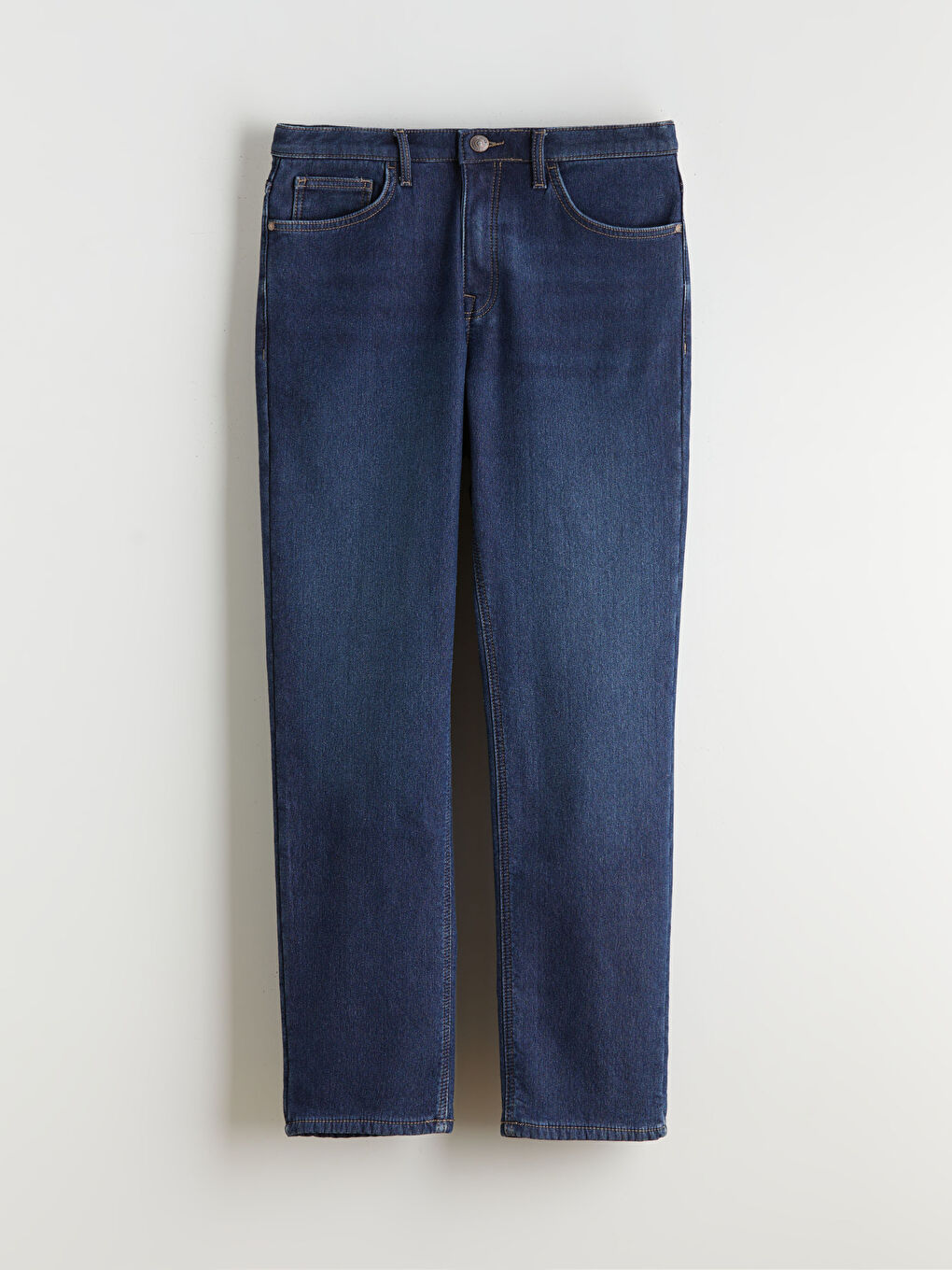 İndigo 779 Regular Fit İçi Polarlı Kışlık Erkek Jean Pantolon-4