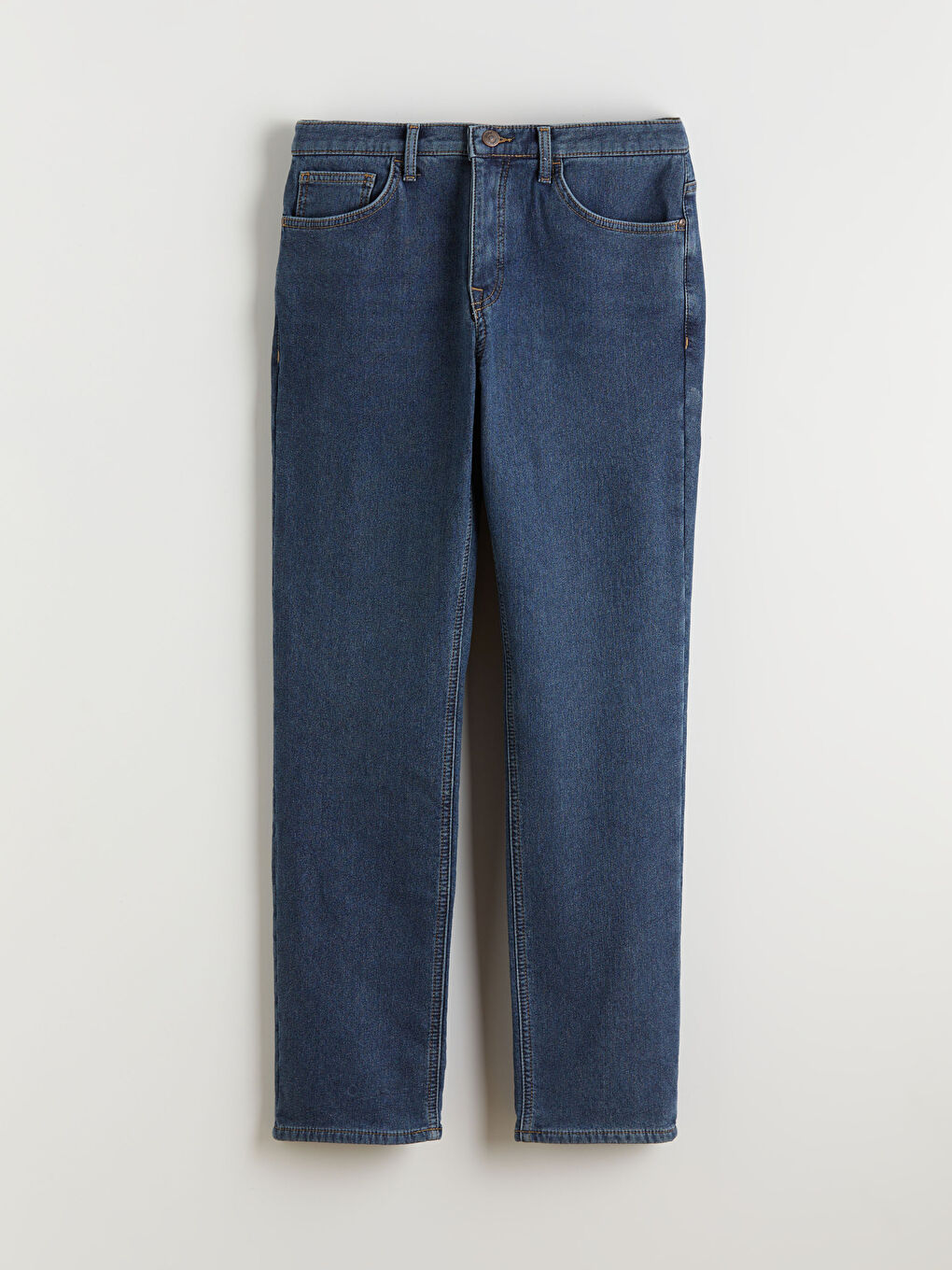 İndigo 779 Regular Fit İçi Polarlı Kışlık Erkek Jean Pantolon-4