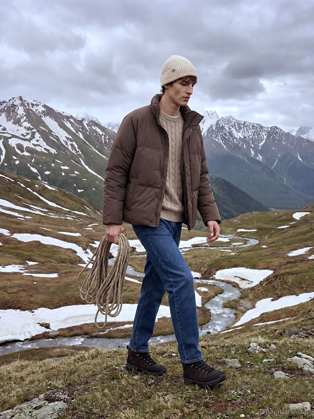 İndigo 779 Regular Fit İçi Polarlı Kışlık Erkek Jean Pantolon