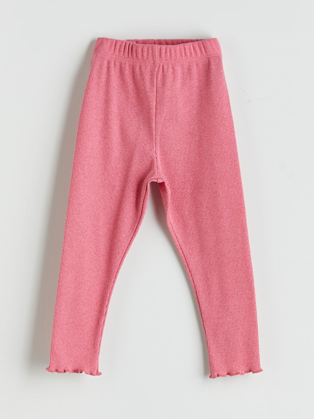 Pembe Bisiklet Yaka Kız Bebek Pijama Takımı-3