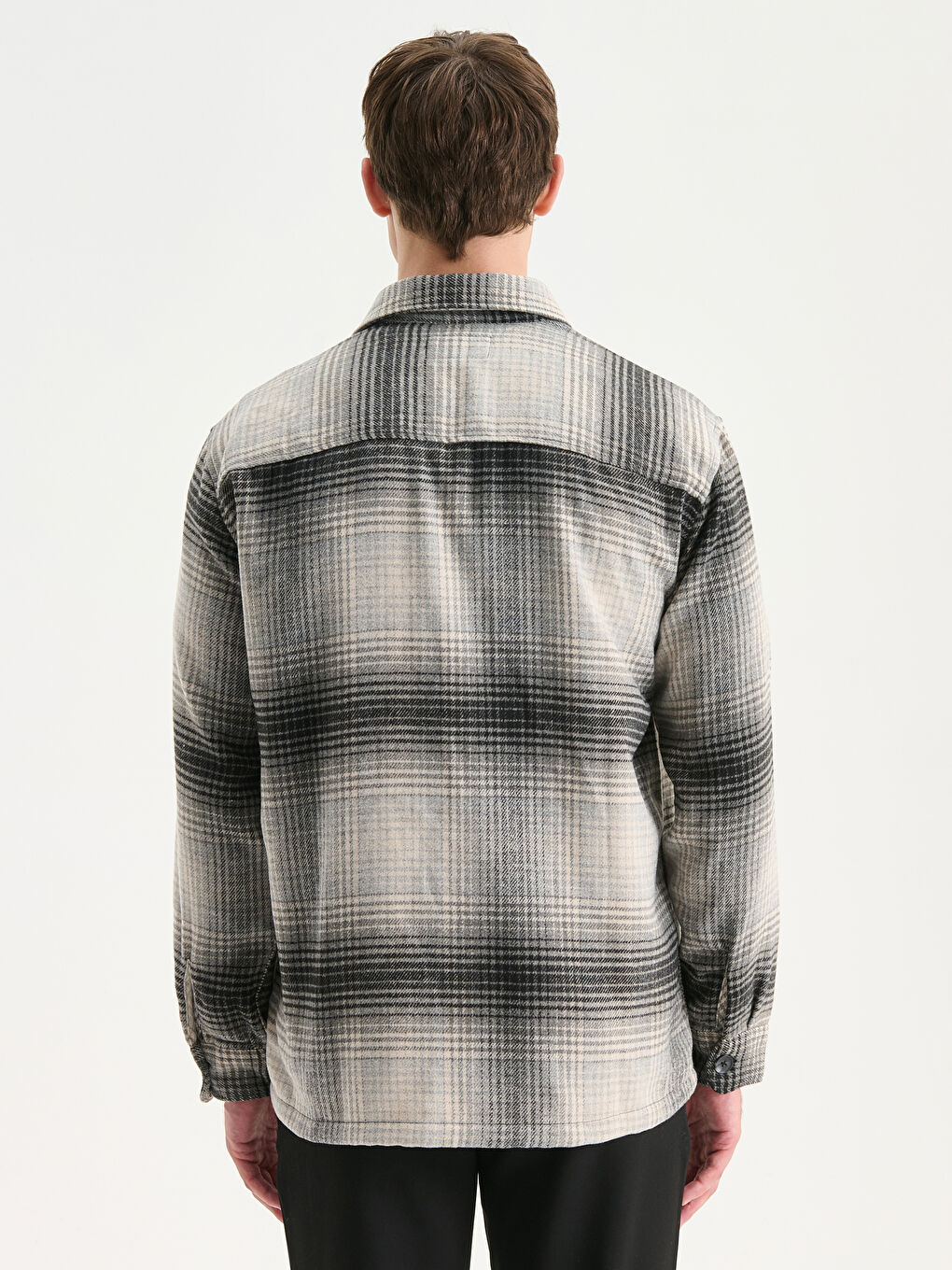 Man GREY Overshirt-3