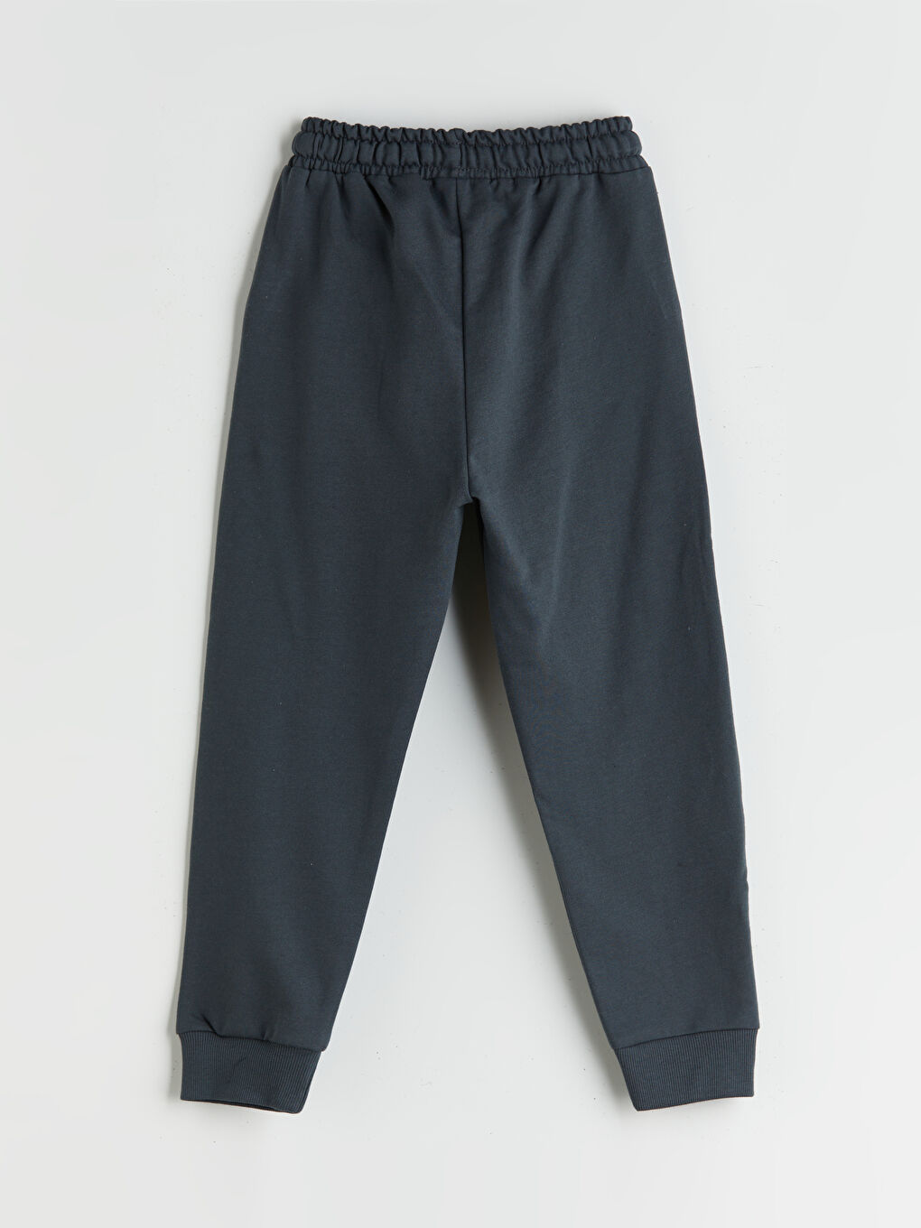 Antrasit Beli Lastikli Erkek Çocuk Jogger Eşofman Altı-1