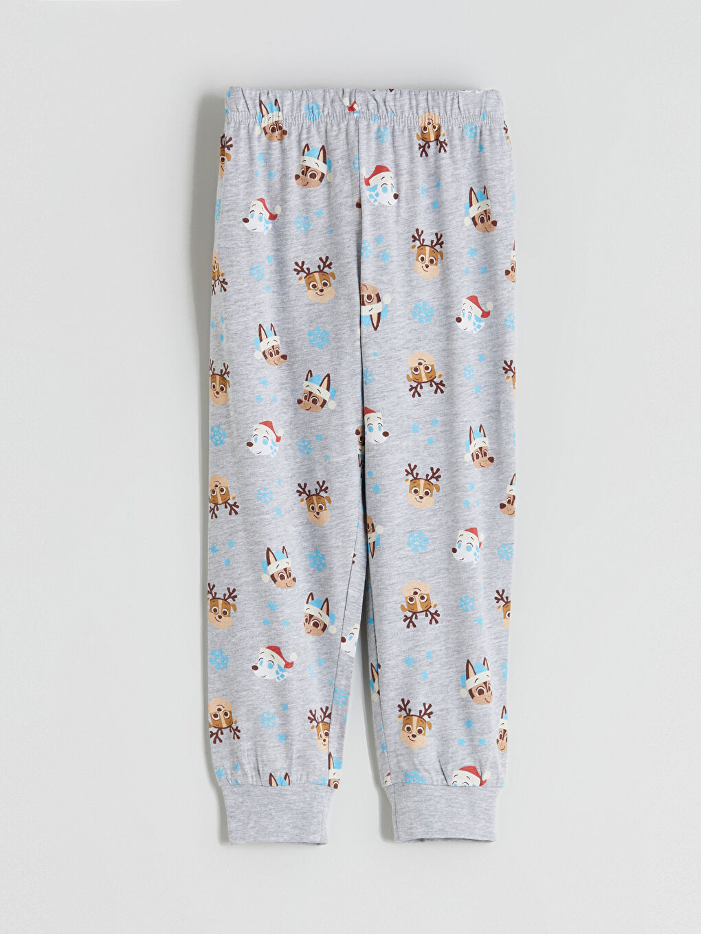 Crew Neck Paw Patrol Printed Boys' Pyjama Set-5