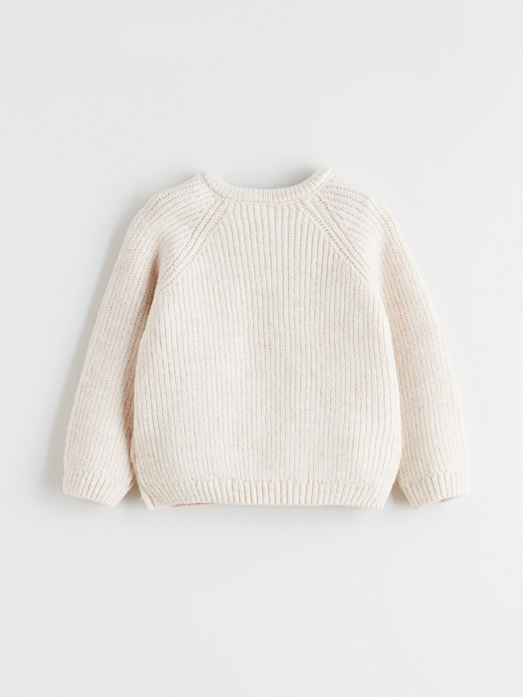 Ekru Erkek Bebek Hırka ve Pantolon-3