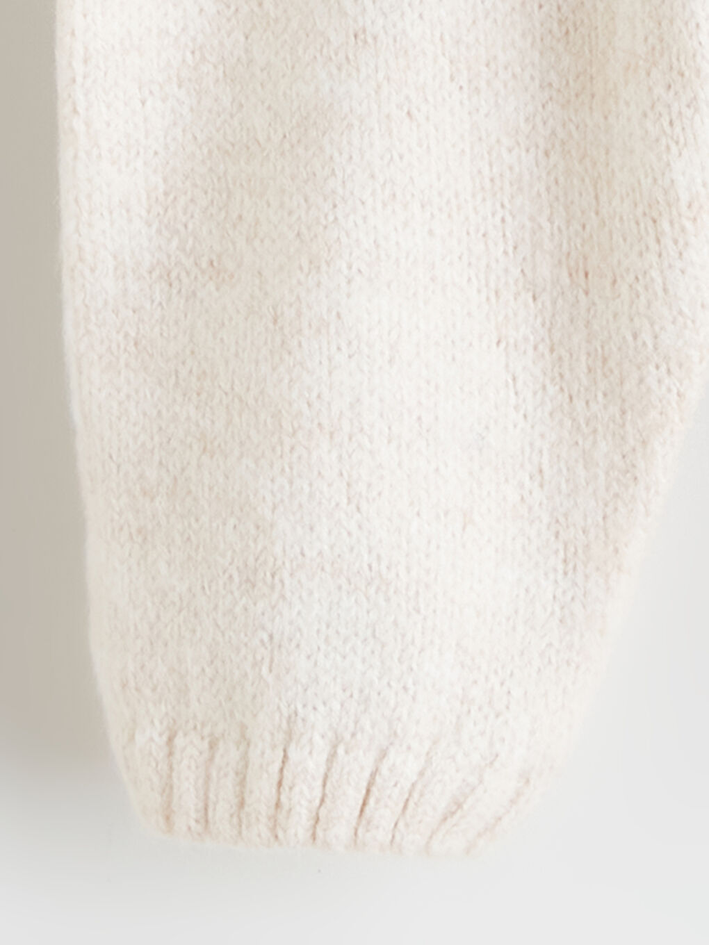 Ekru Erkek Bebek Hırka ve Pantolon-5