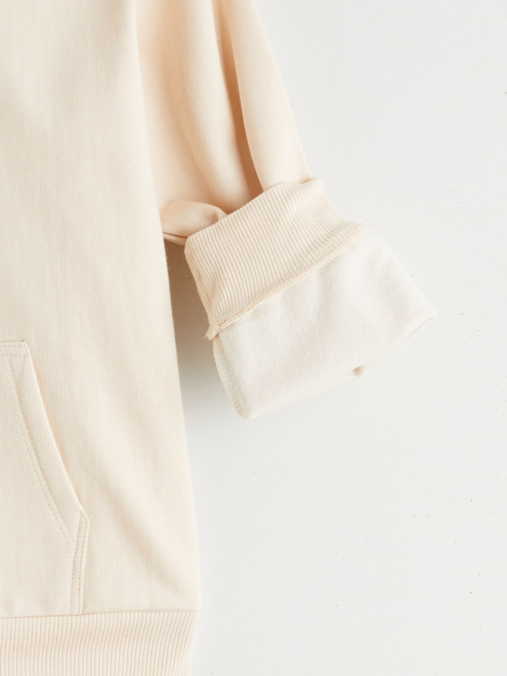 Hooded Girls' Zippered Sweatshirt-5