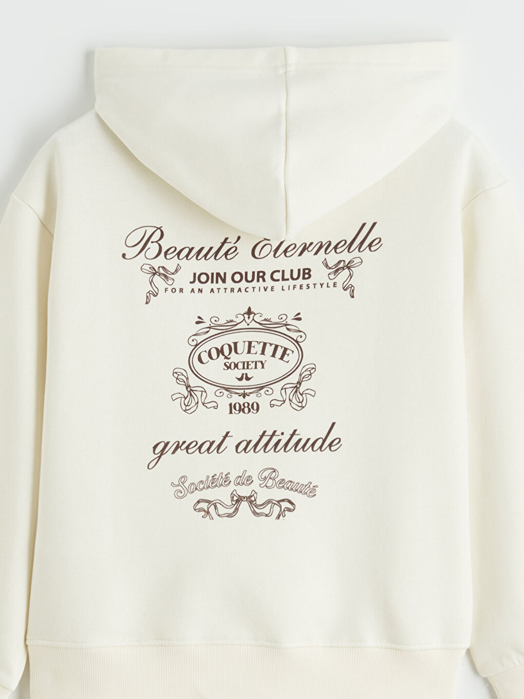 Girl ECRU Tracksuit Set-3