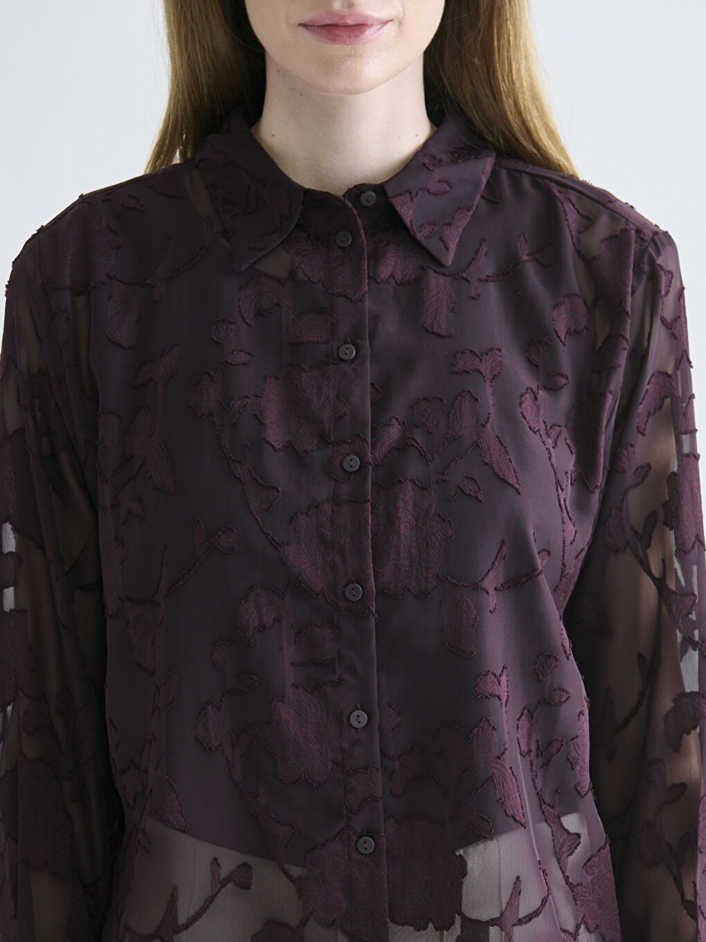 Woman BORDEAUX Shirt-2