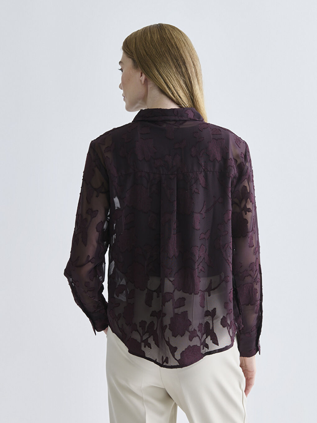 Woman BORDEAUX Shirt-3