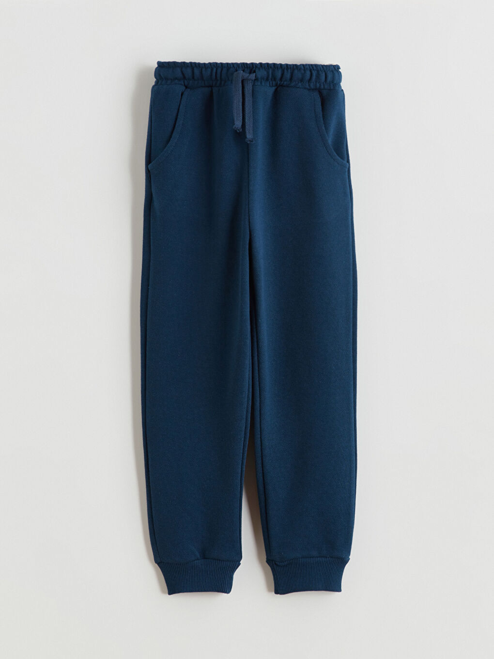 İndigo Beli Lastikli Erkek Bebek Jogger Eşofman Altı