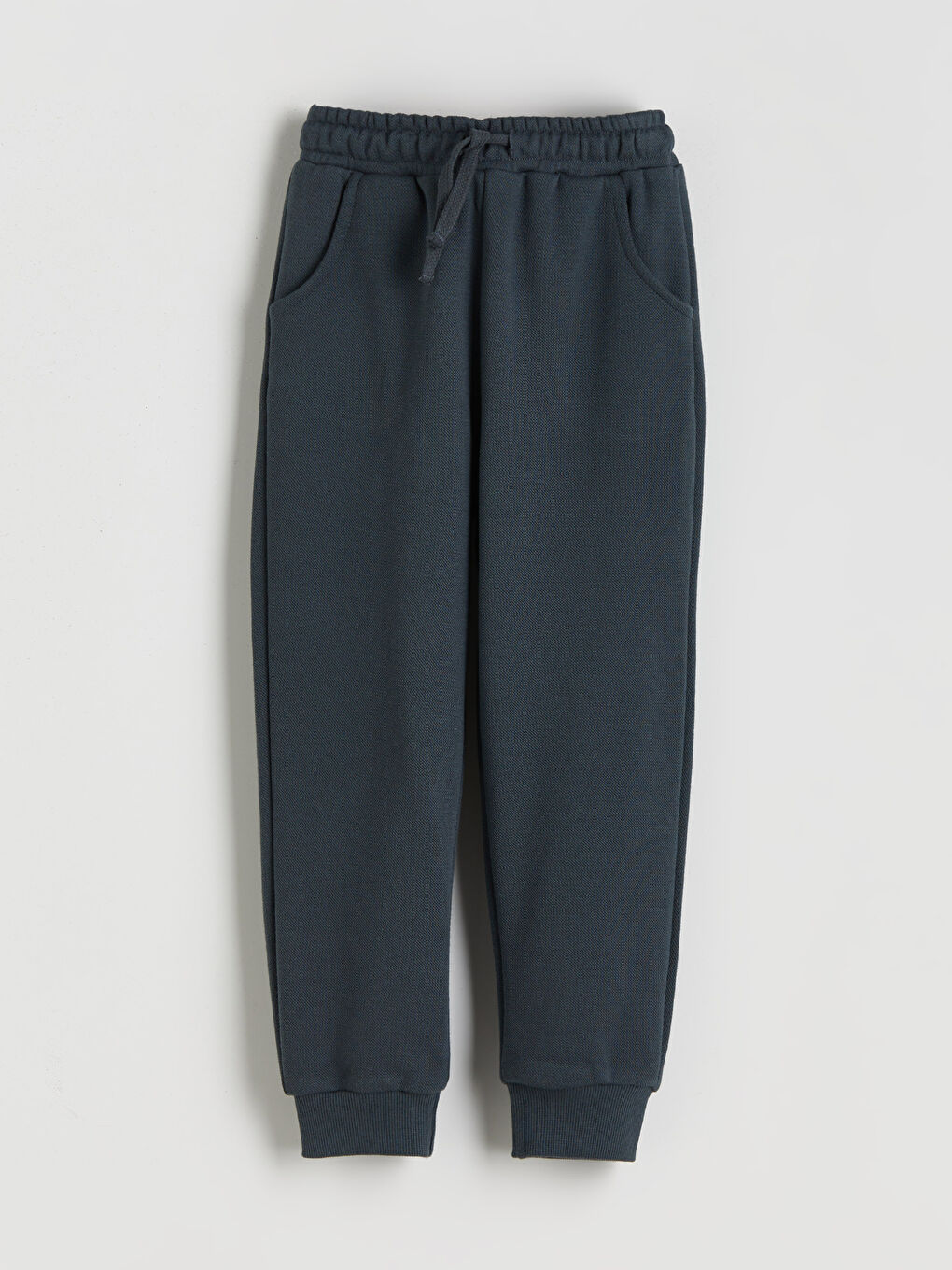 Antrasit Beli Lastikli Erkek Bebek Jogger Eşofman Altı