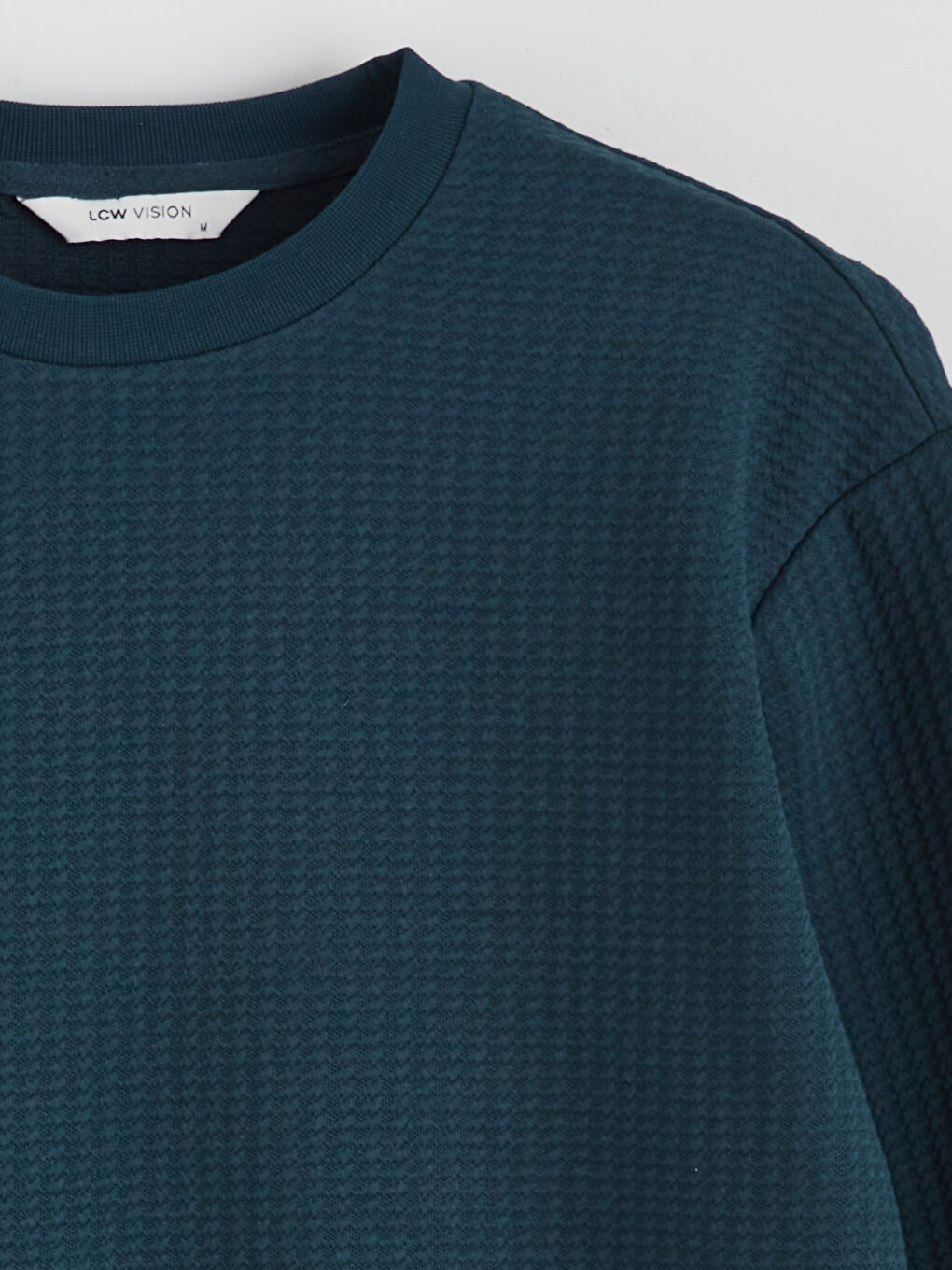 Дөңгелек жағалы ерлерге арналған свитшот-5